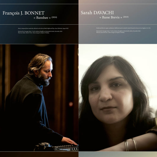 François J. Bonnet / Sarah Davachi - Banshee / Basse Brevis LP