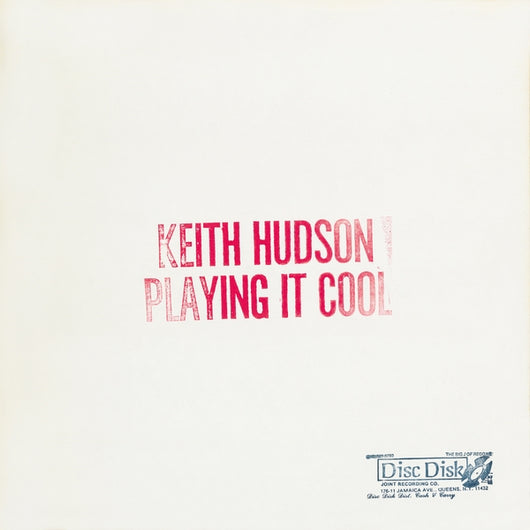 Keith Hudson - Playing It Cool & Playing It Right LP