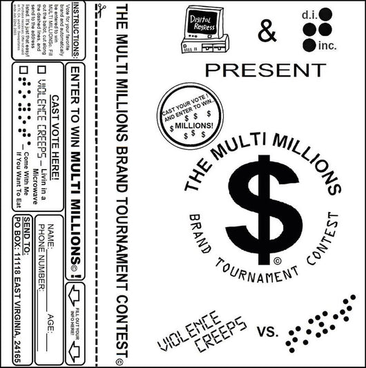 Violence Creeps/ Toyota-  The Multi Millions Brand Tournament Contest Tape Product