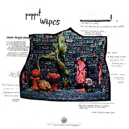 Puppet Wipes - The Stones Are Watching & They Can Be A Handful LP